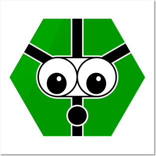 Hexy (18xx.games mascot) Posters and Art